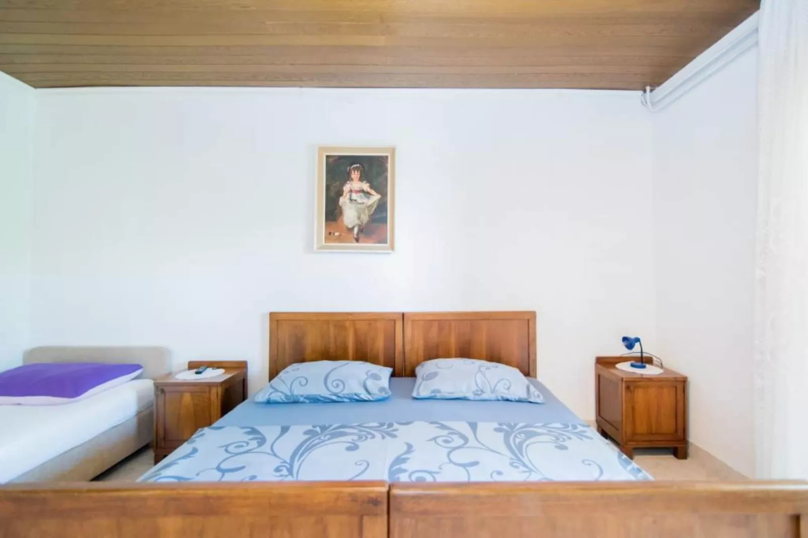 Apartments Veve - Superior Studio Apartment with Terrace  Sea View(Vesna) (ST)-Slaapkamer