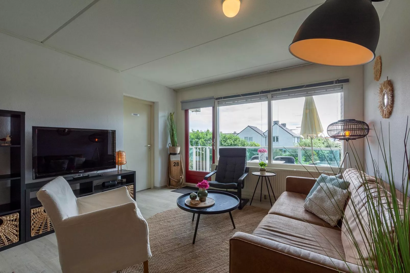 Beach Appartement 28-Woonkamer