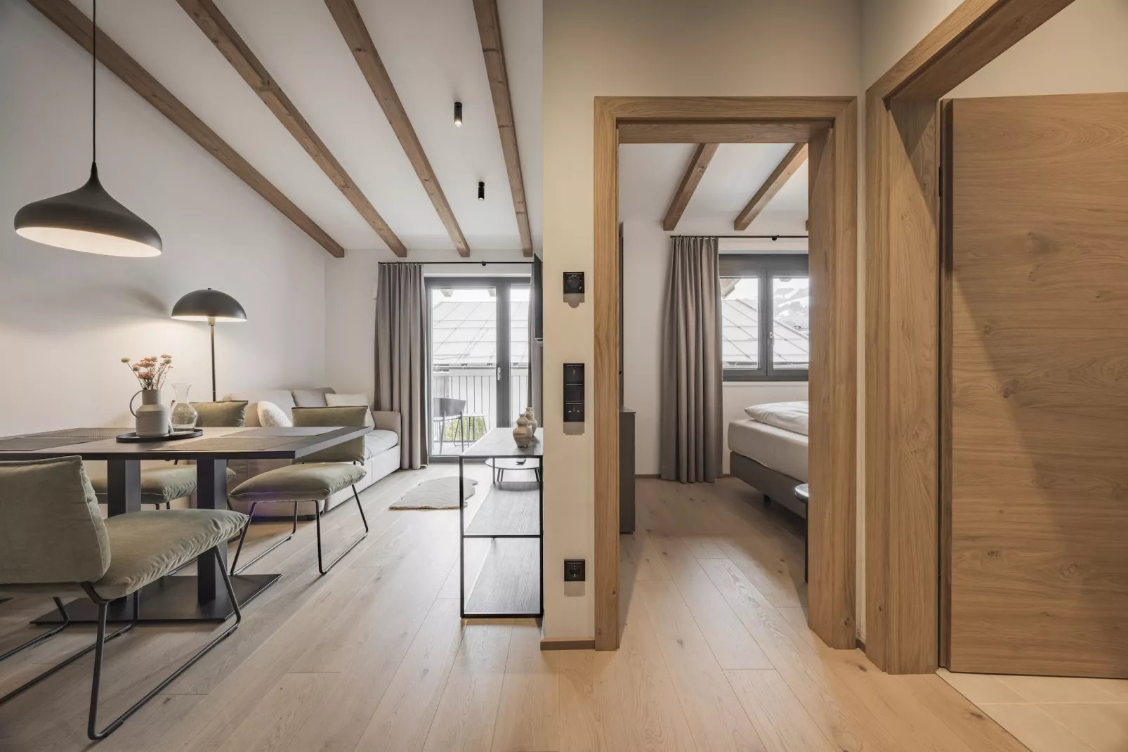 Appartements Gipfelglück 4-Woonkamer