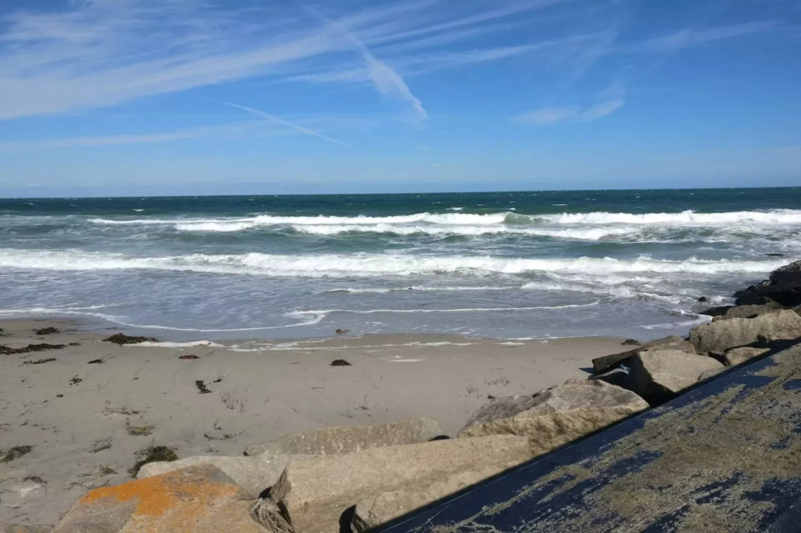 Uitnodigend eilanduitje in Læsø-Waterzicht