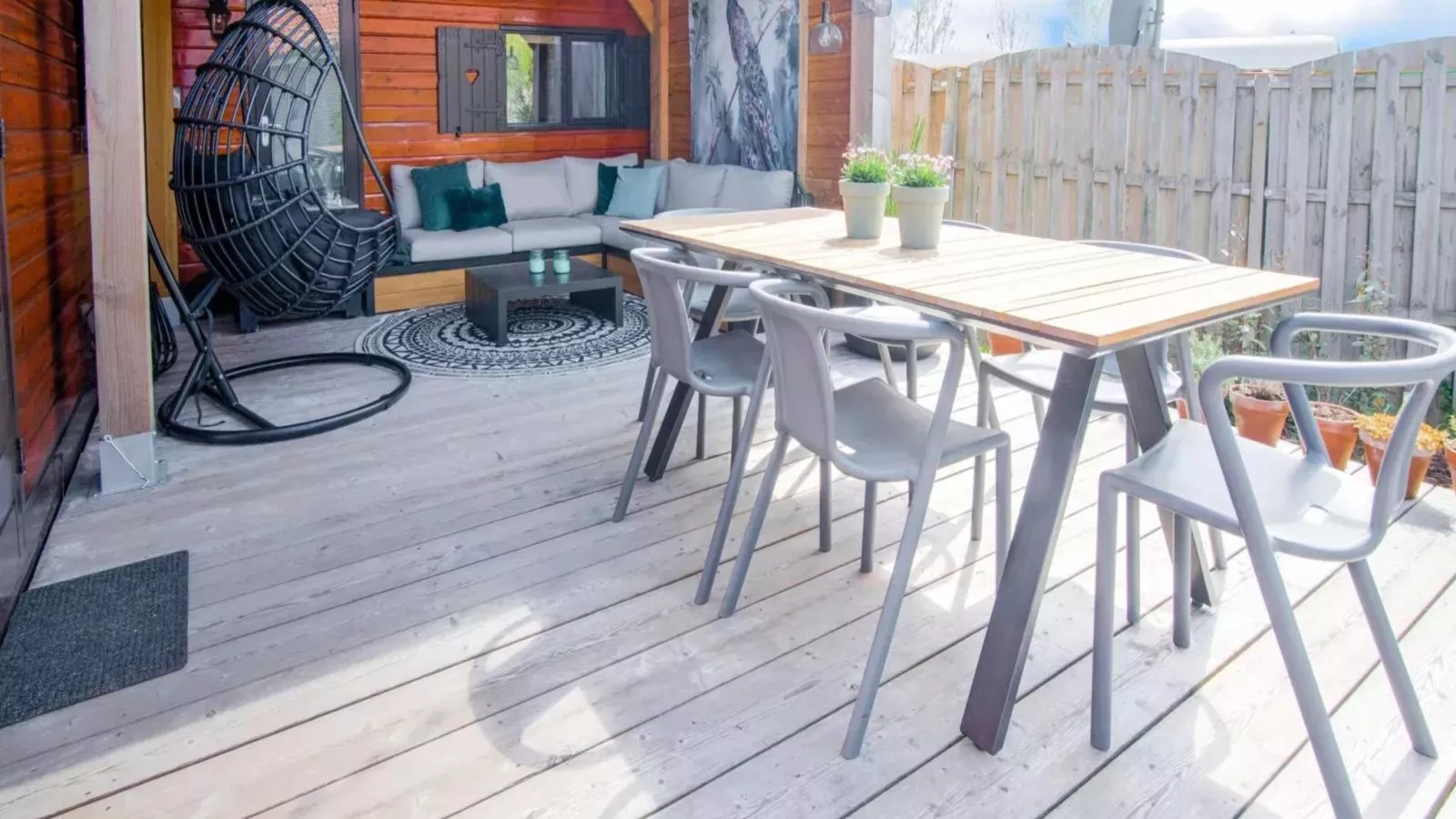 Zomerzoet-Terrasbalkon