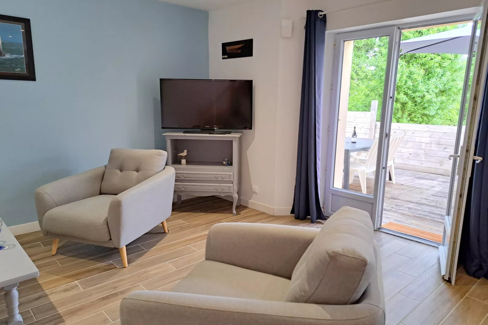 Doppelhaushälfte in Telgruc sur mer-Woonkamer