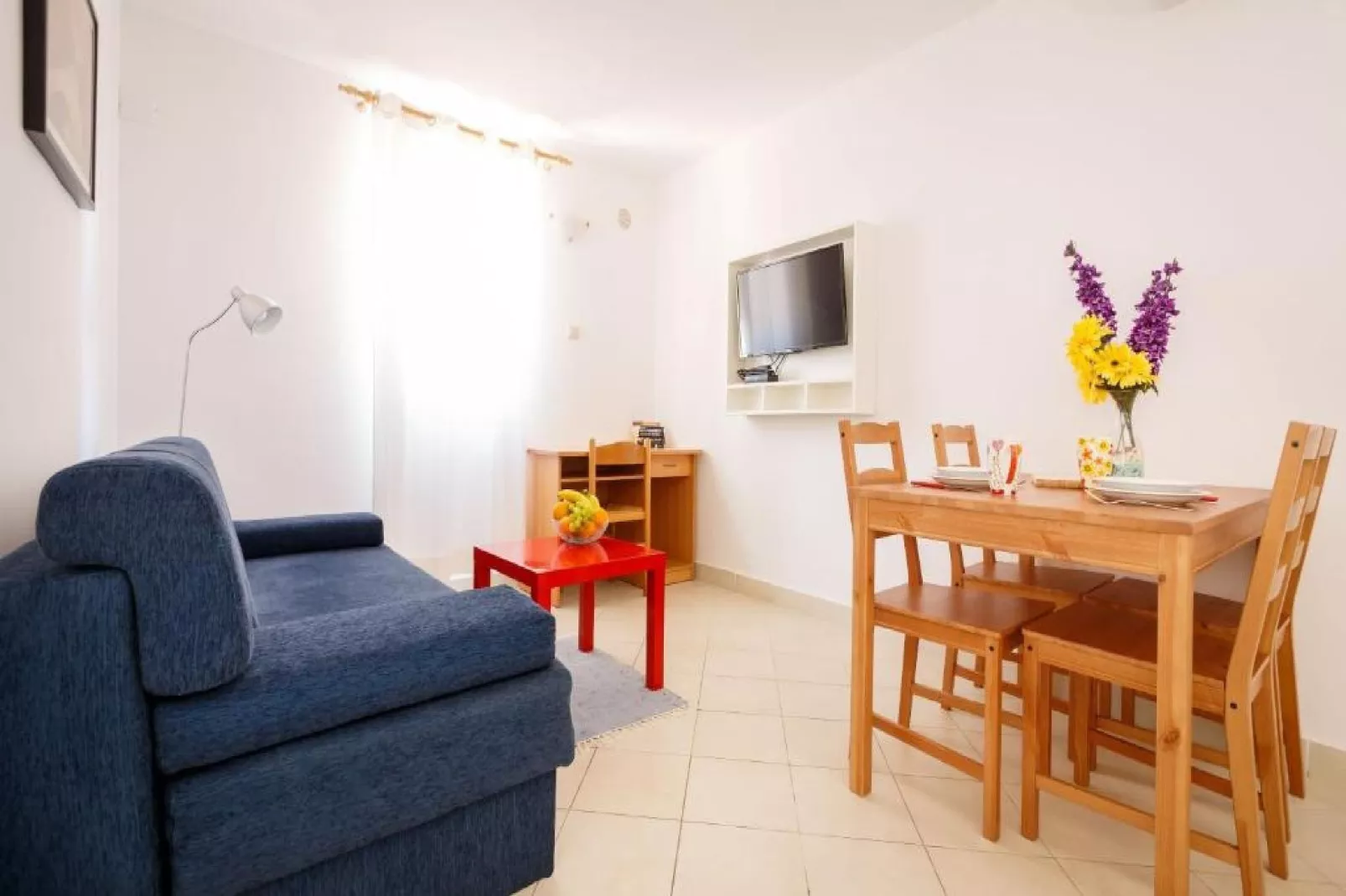 Lumbarda Resort Apartments - Superior One bedroom Apartment  B8-Woonkamer