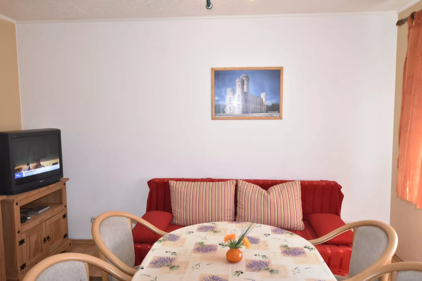Granitztal mit 2 Schlafzimmern - 3 km zum Strand-Woonkamer
