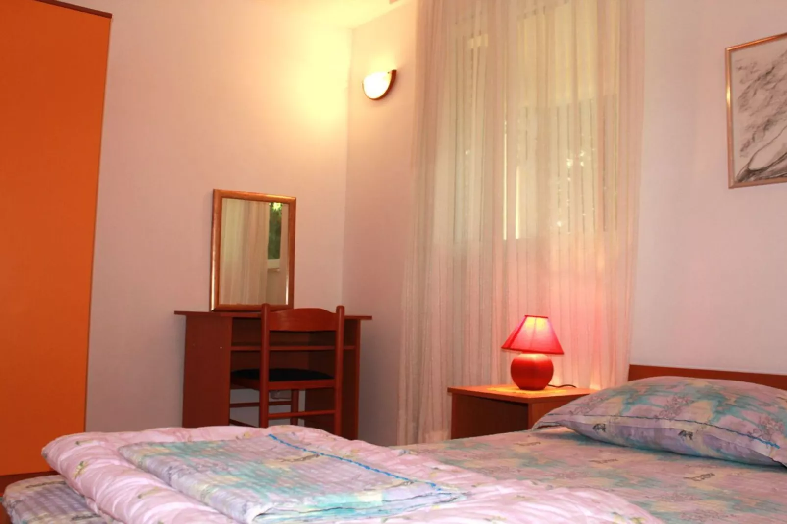 Apartments Antonio - One Bedroom Apartment with Terrace (Apartment C)-Slaapkamer