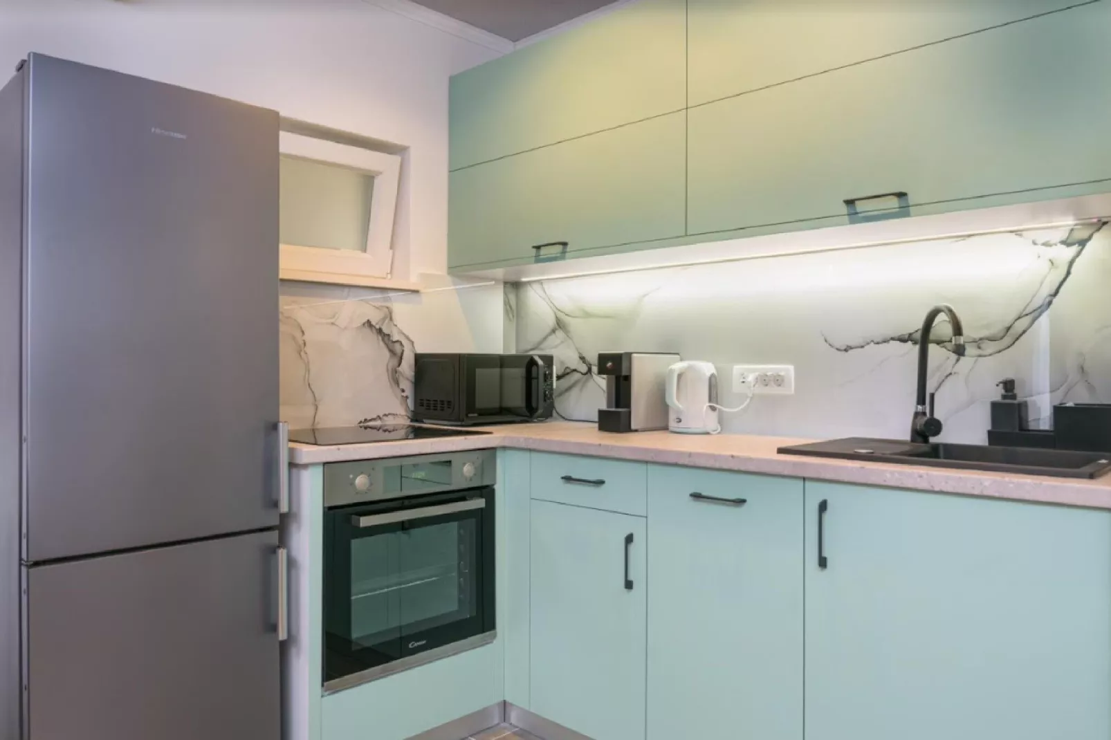Apartments Vujina - One Bedroom apartment and Balcony 4 (Antonio)-Keuken