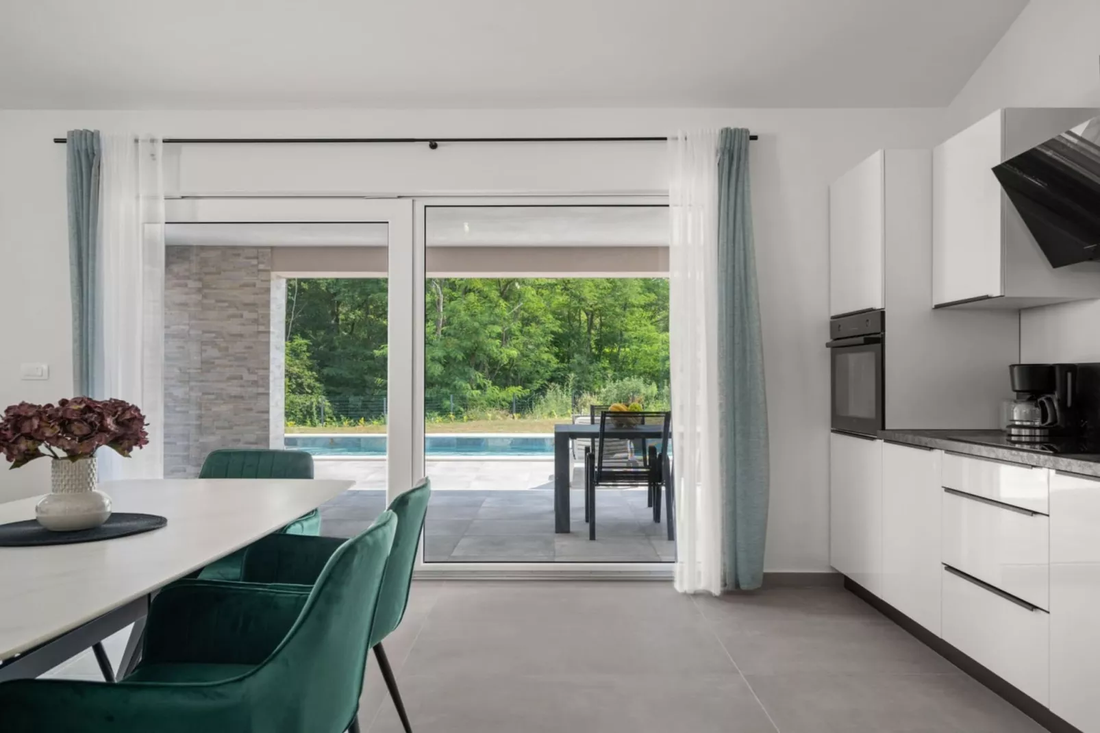 Villa SABINA - Santalezi - Three Bedroom Villa with Swimming Pool-Keuken