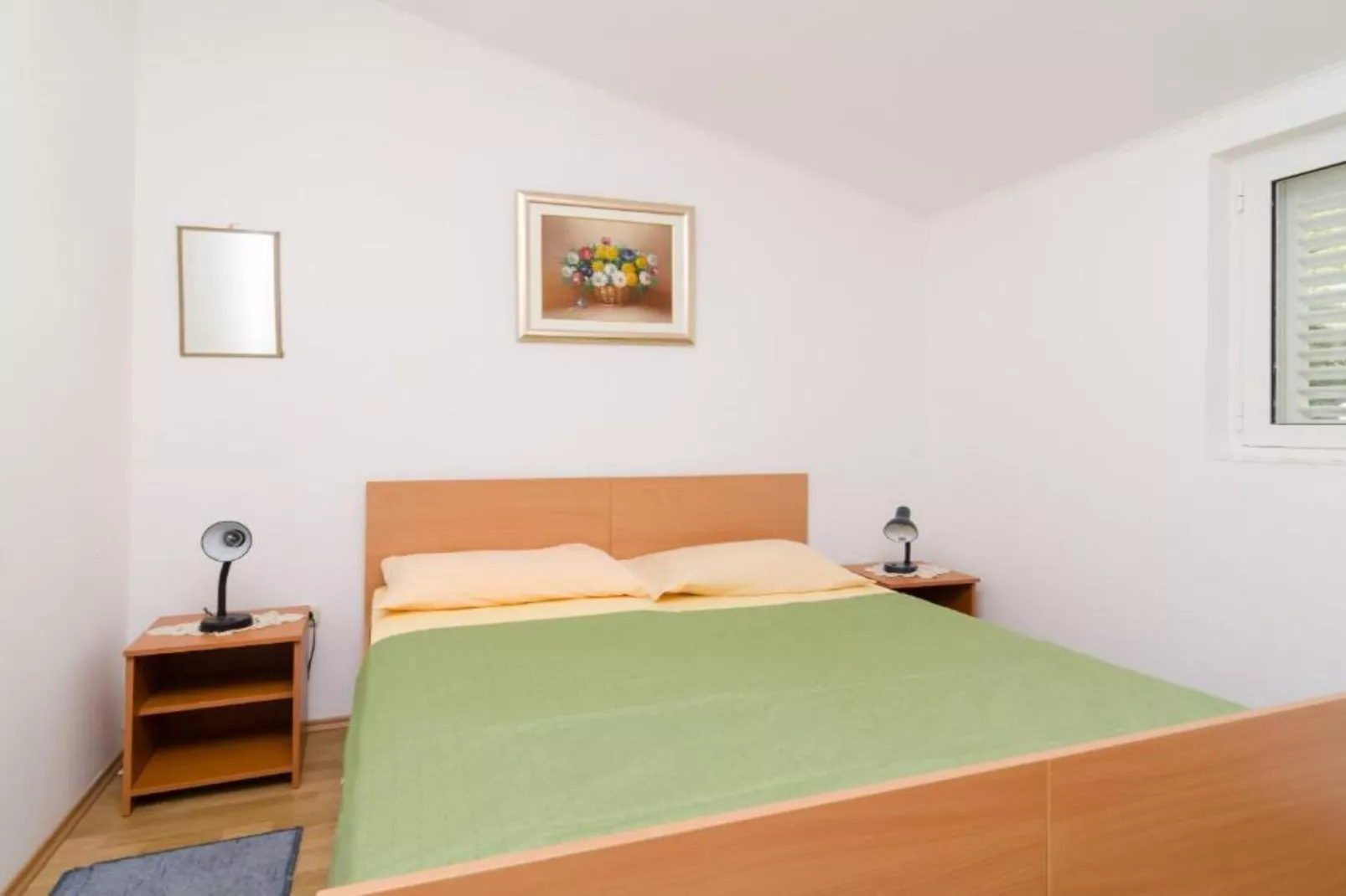 Guest House Sobra 38 - Studio with Balcony and Sea View-Slaapkamer