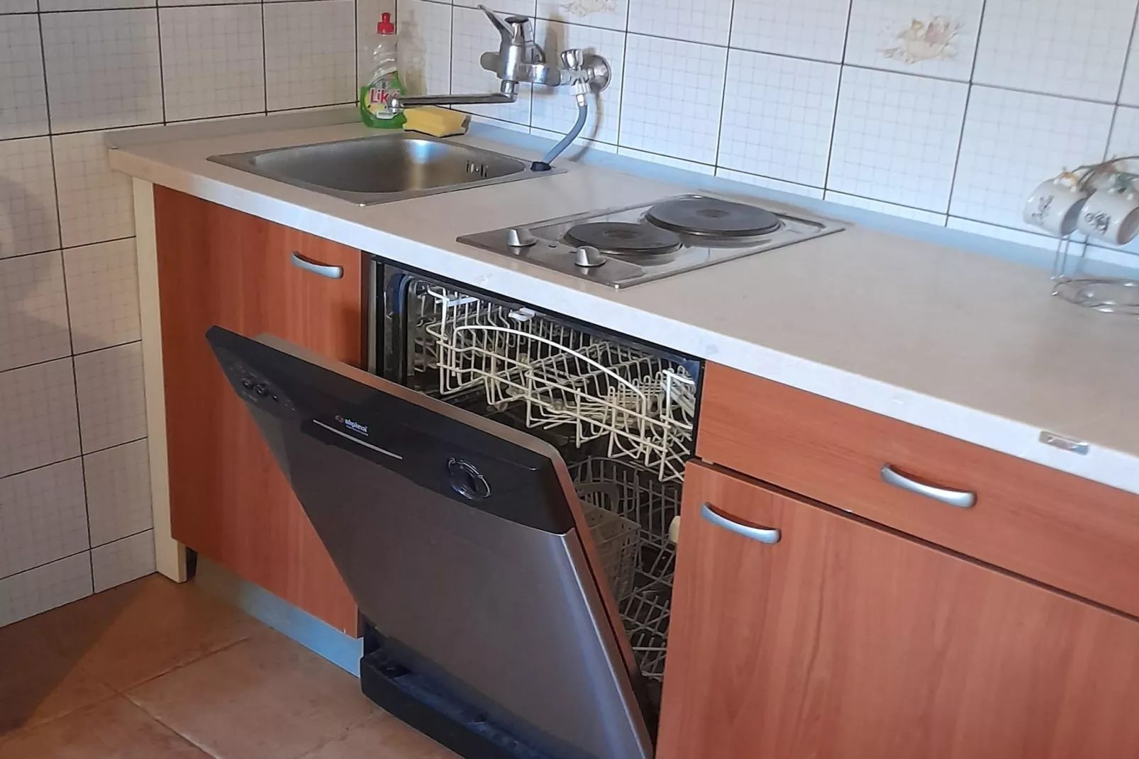 Apartments Lavanda & More - Three Bedroom Apartment with Shared Terrace-Keuken