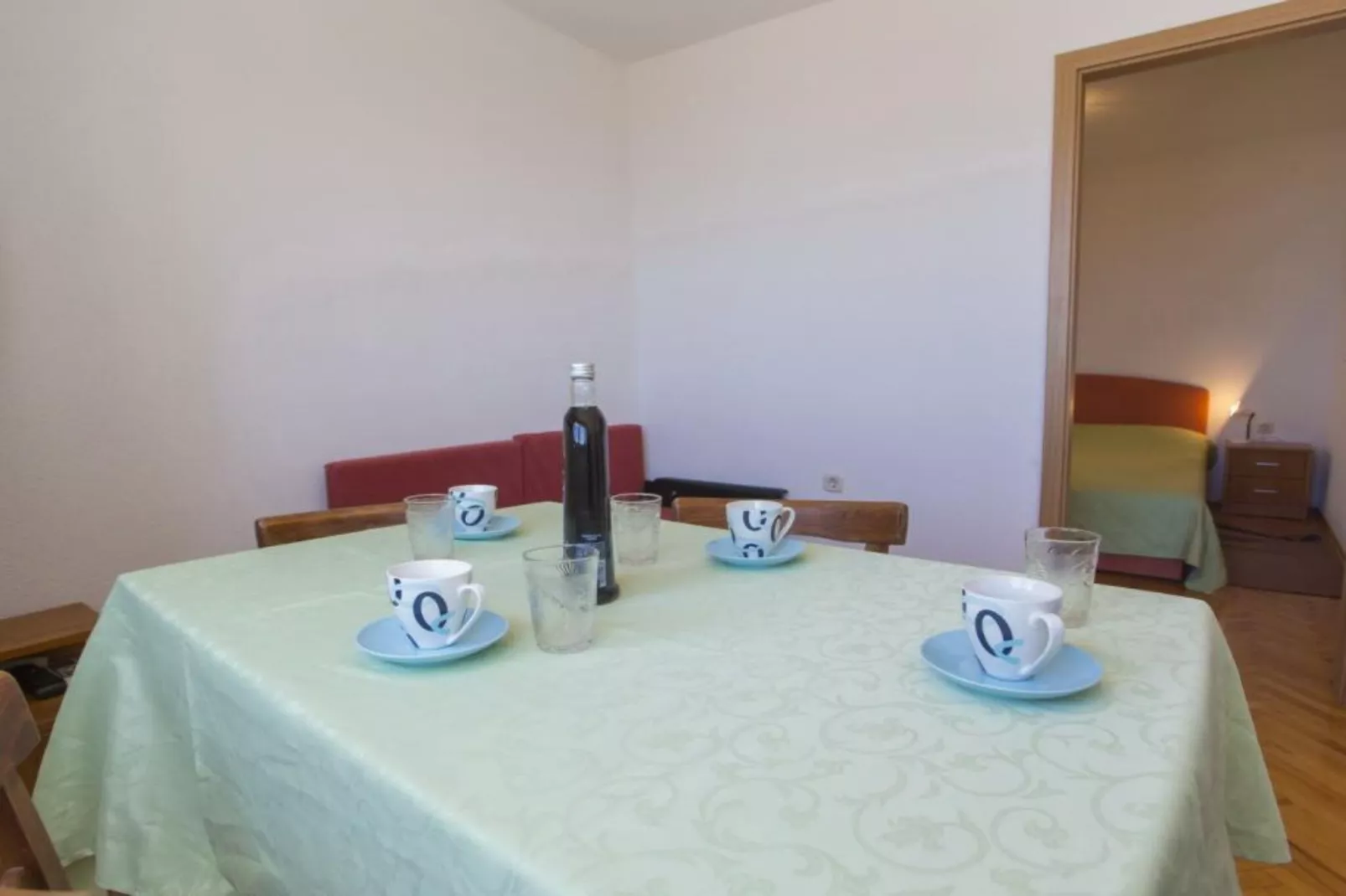 Two Bedroom Apartment with Terrace (A4+1)-Eetkamer