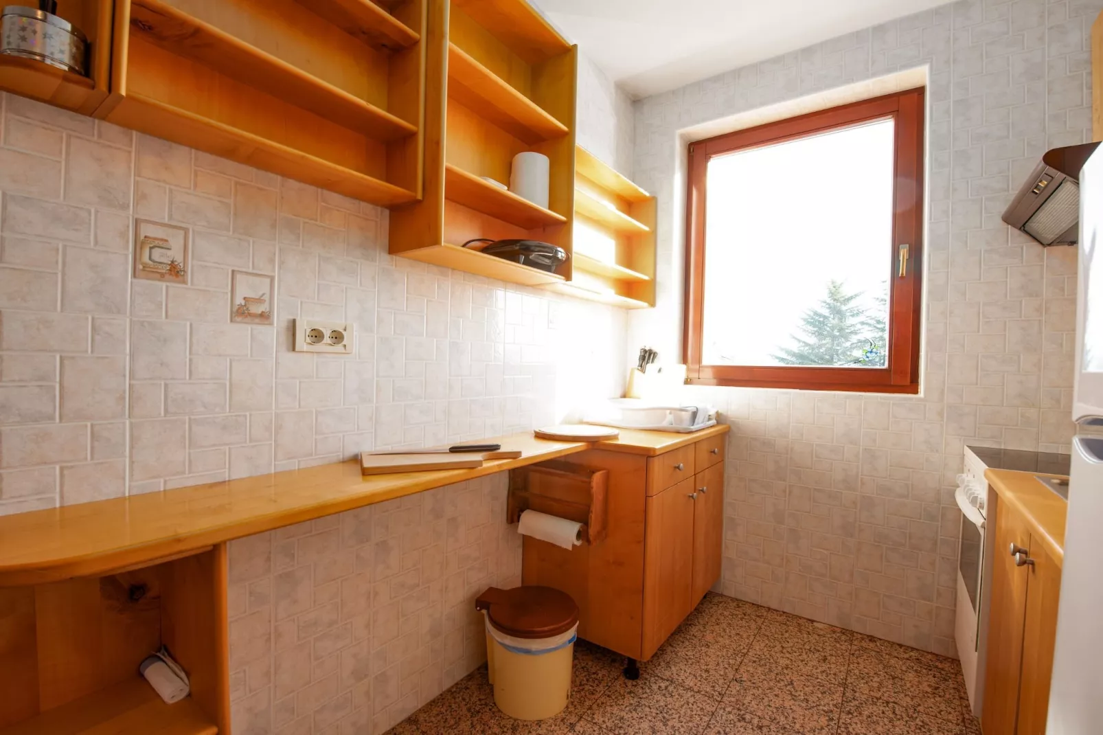 Cozy Icici Apartment with Sea view - Two Bedroom Apartment with Sea View-Keuken