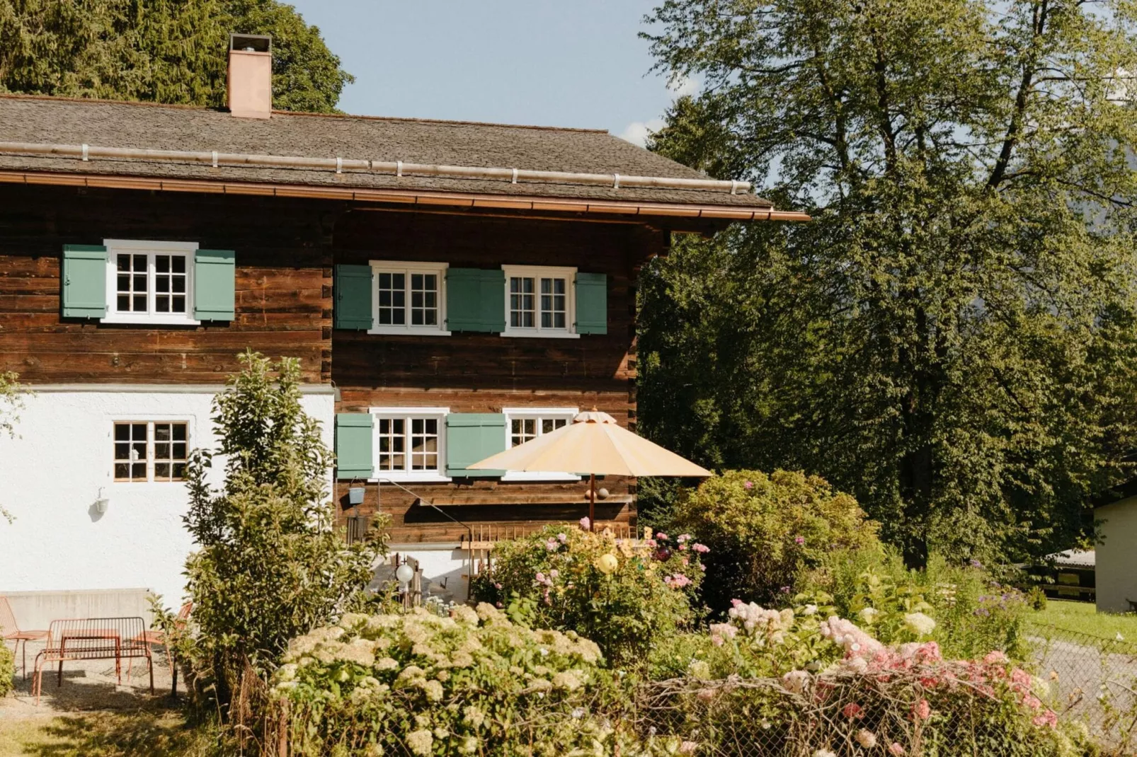 Chalet Benedikta-Buitenkant zomer