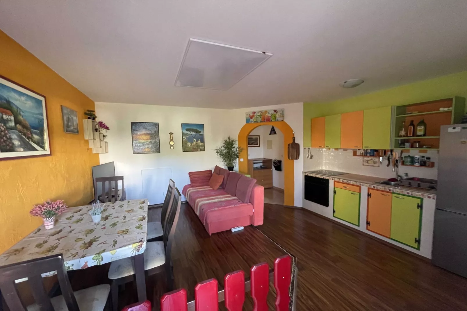 Classic and Modern Umag Apartment with Terrace and BBQ - Two Bedroom Apartment with Terrace-Keuken