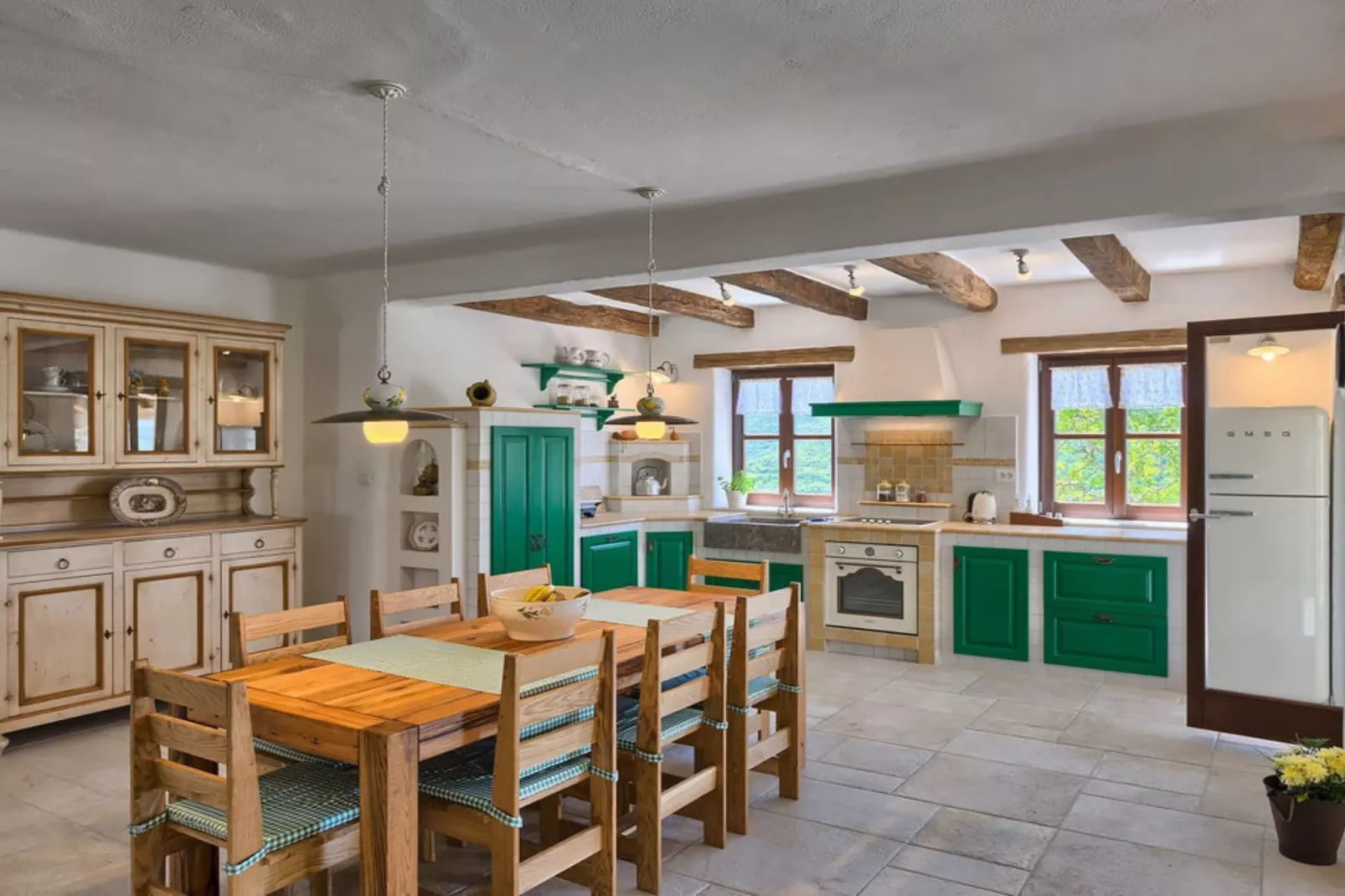 Authentic Villa Banić - Four Bedroom Villa With Pool-Keuken
