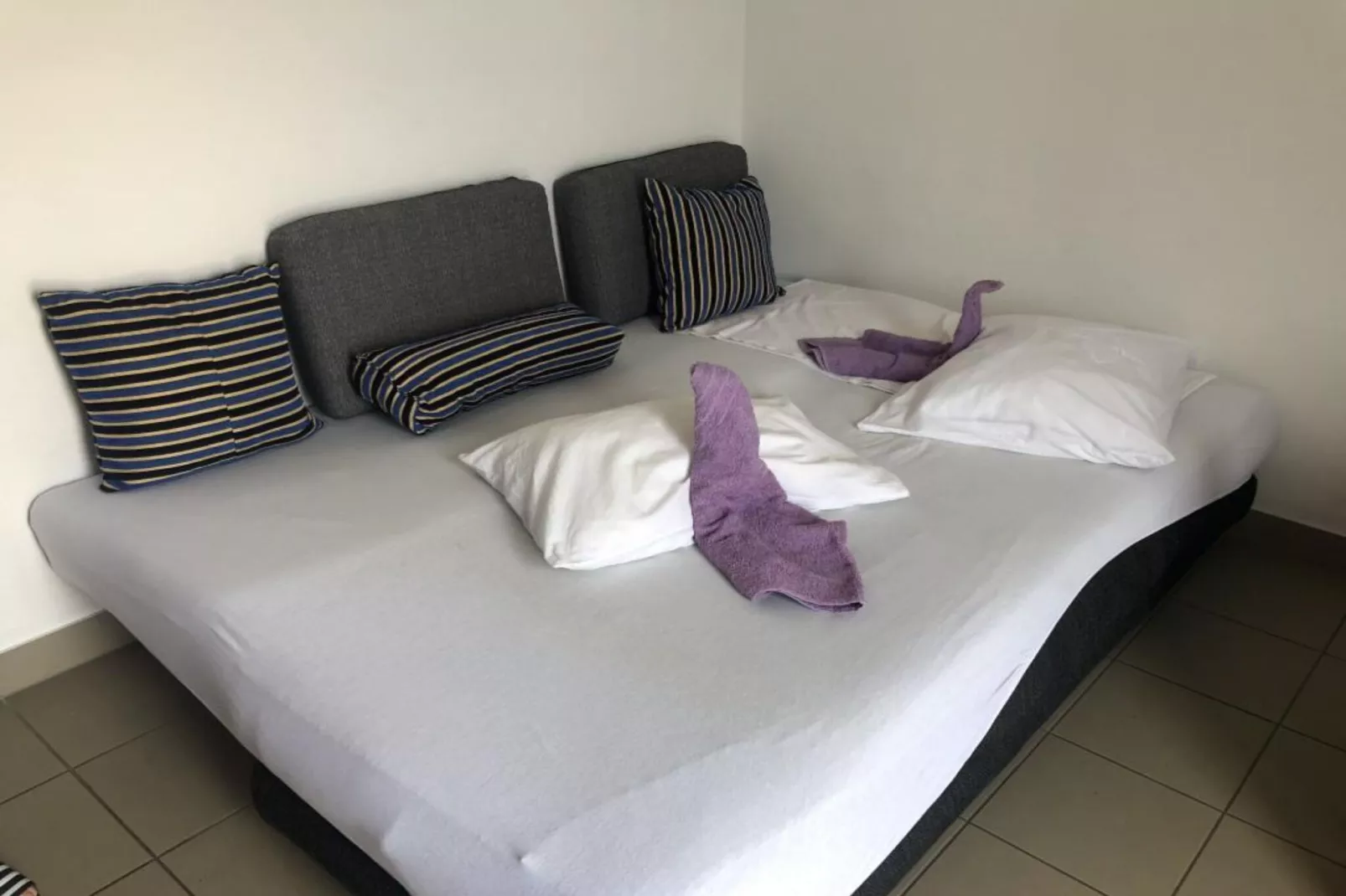 Apartmani Villa Borzic - One Bedroom Apartment with Terarce and Sea View 3-Dubrovnik-Slaapkamer