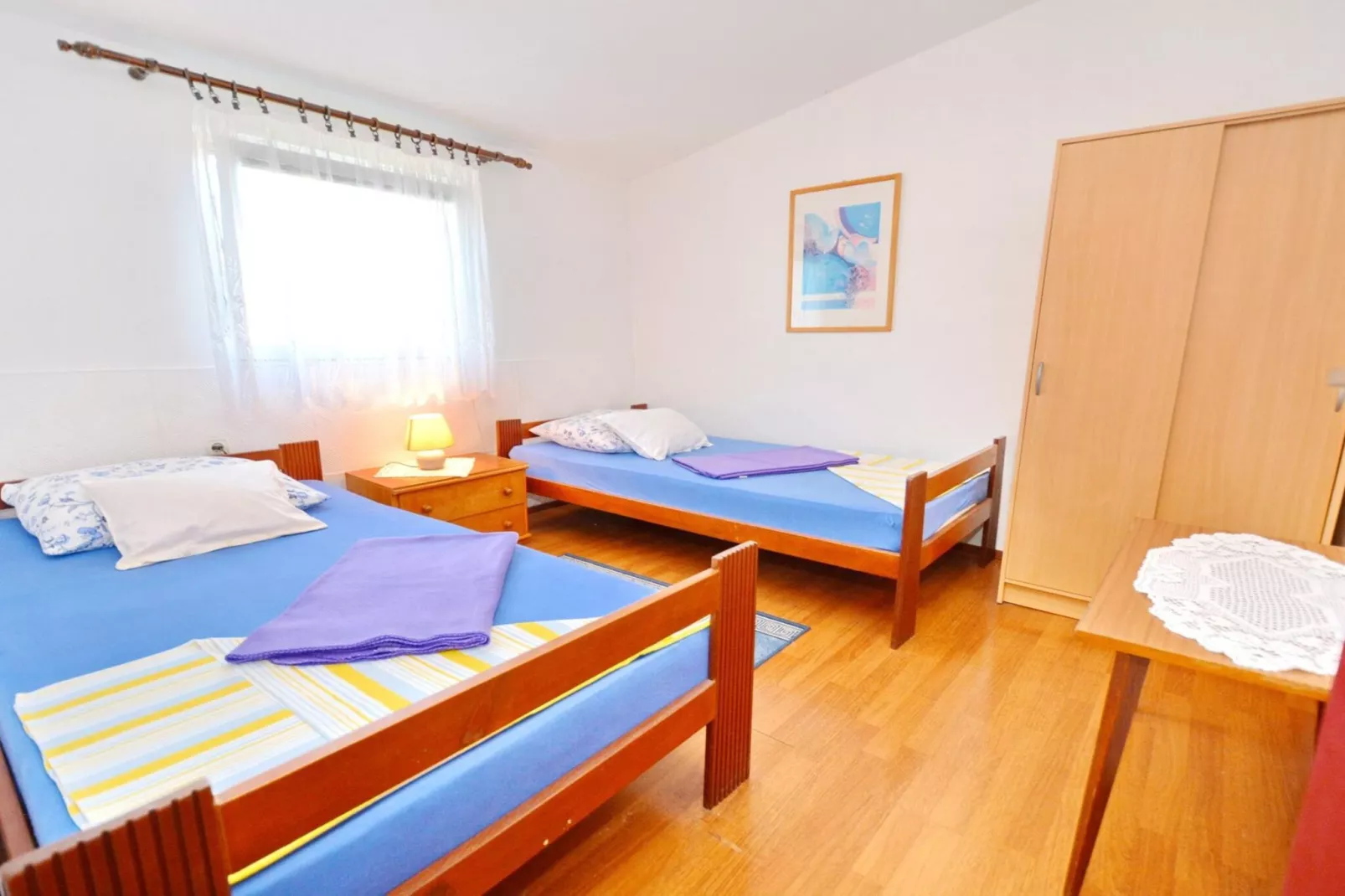 Apartments Roksandić - Three Bedroom Apartment-Slaapkamer