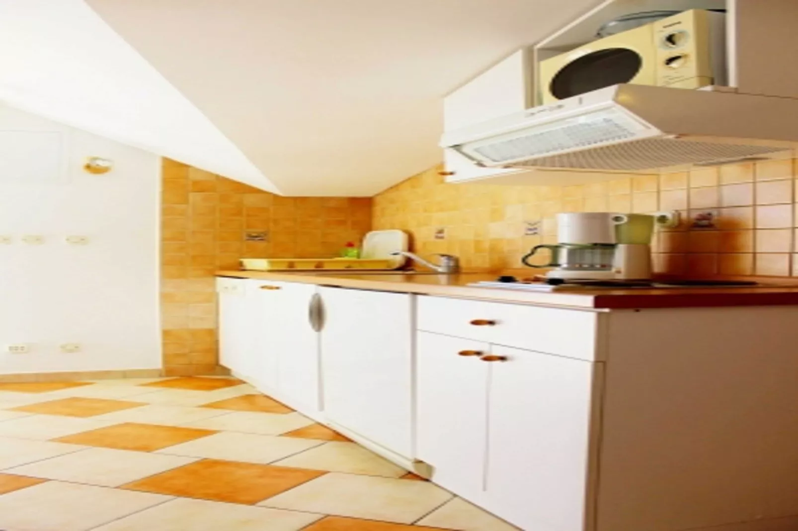 Apartments Pansion Franka 3* - One Bedroom Apartment with Sea View and Terrace - APT 11-Keuken