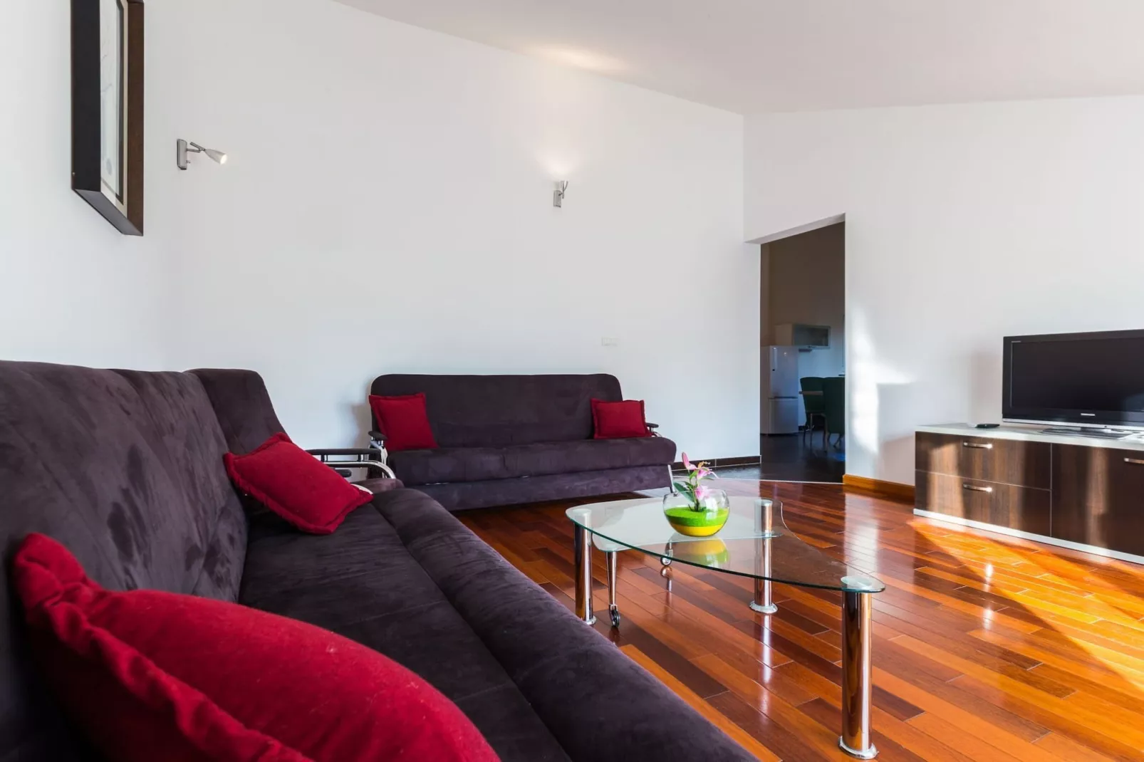 Elegant and Lavish Leisure Apartments Zadar with Outdoor Pool - Classic Two Bedroom Apartment with Terrace (owner Olive)-Woonkamer