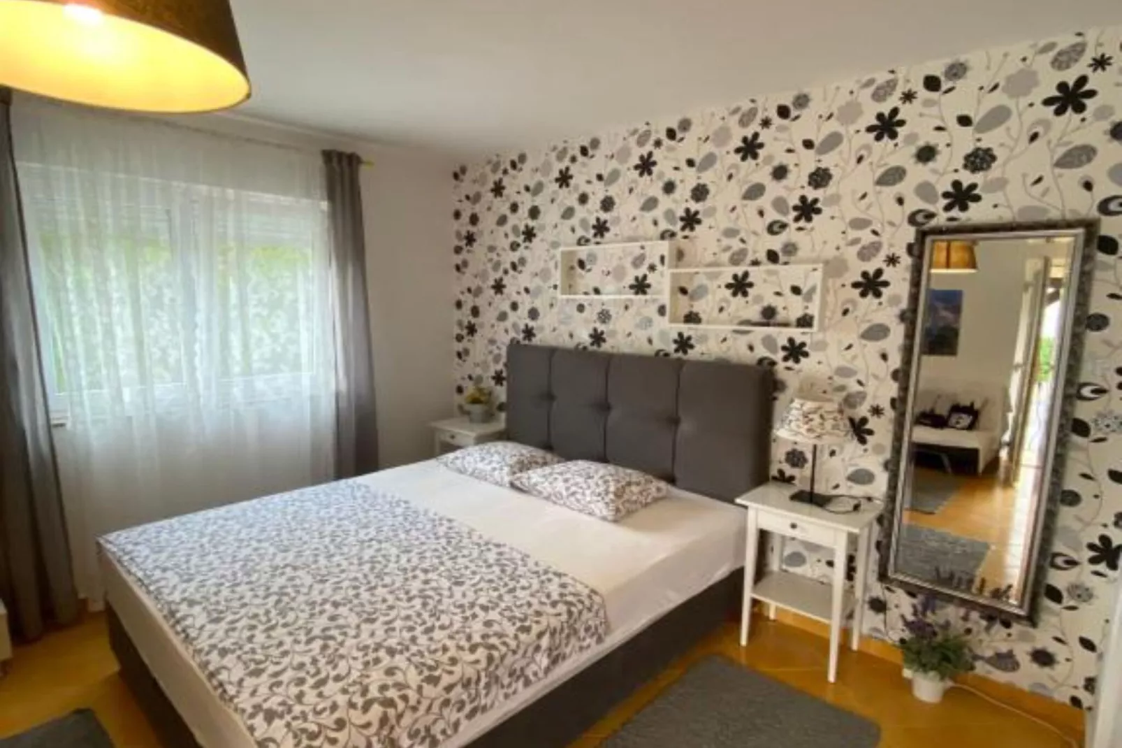 Apartments Lara Rab - Studio Apartment with Balcony-Slaapkamer