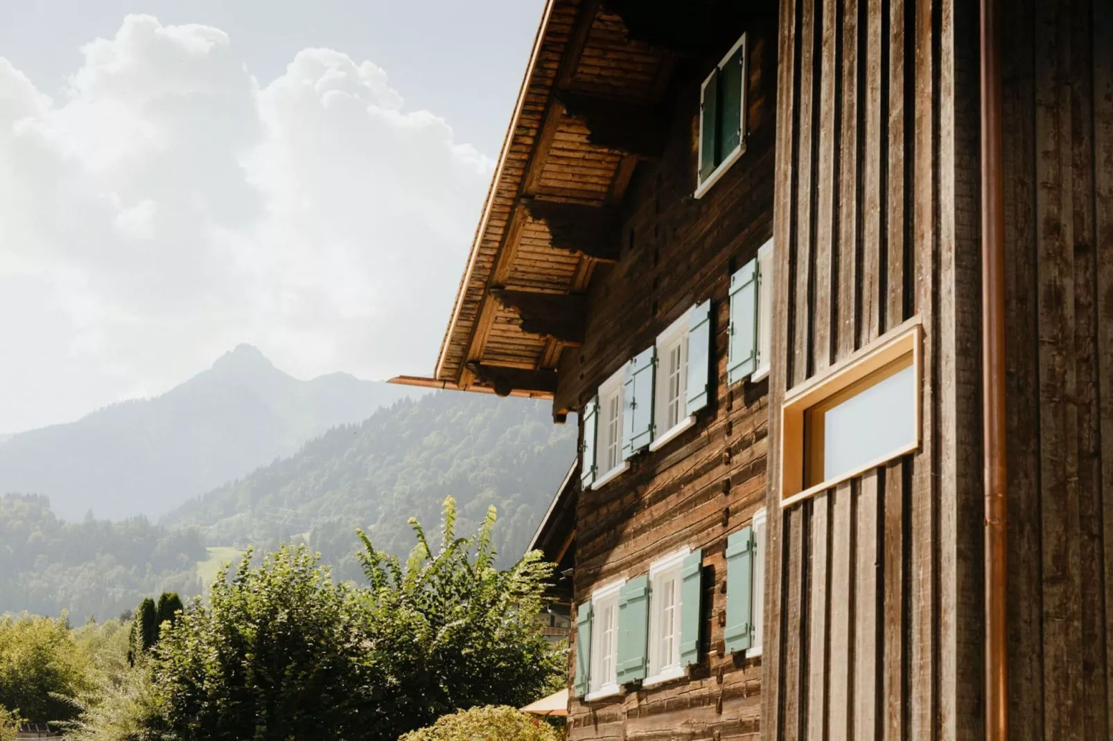 Chalet Benedikta-Buitenkant zomer