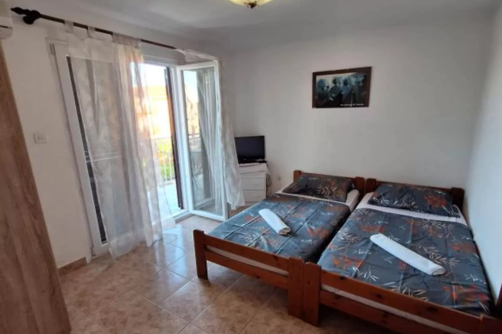 Apartments Villa Šesto - Classic One Bedroom Apartment with Balcony(3)-Slaapkamer