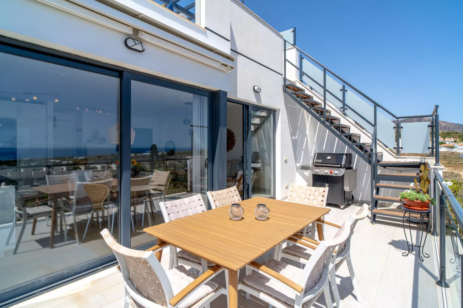 Villa Luxuria Private Pool by Casasol-Terrasbalkon