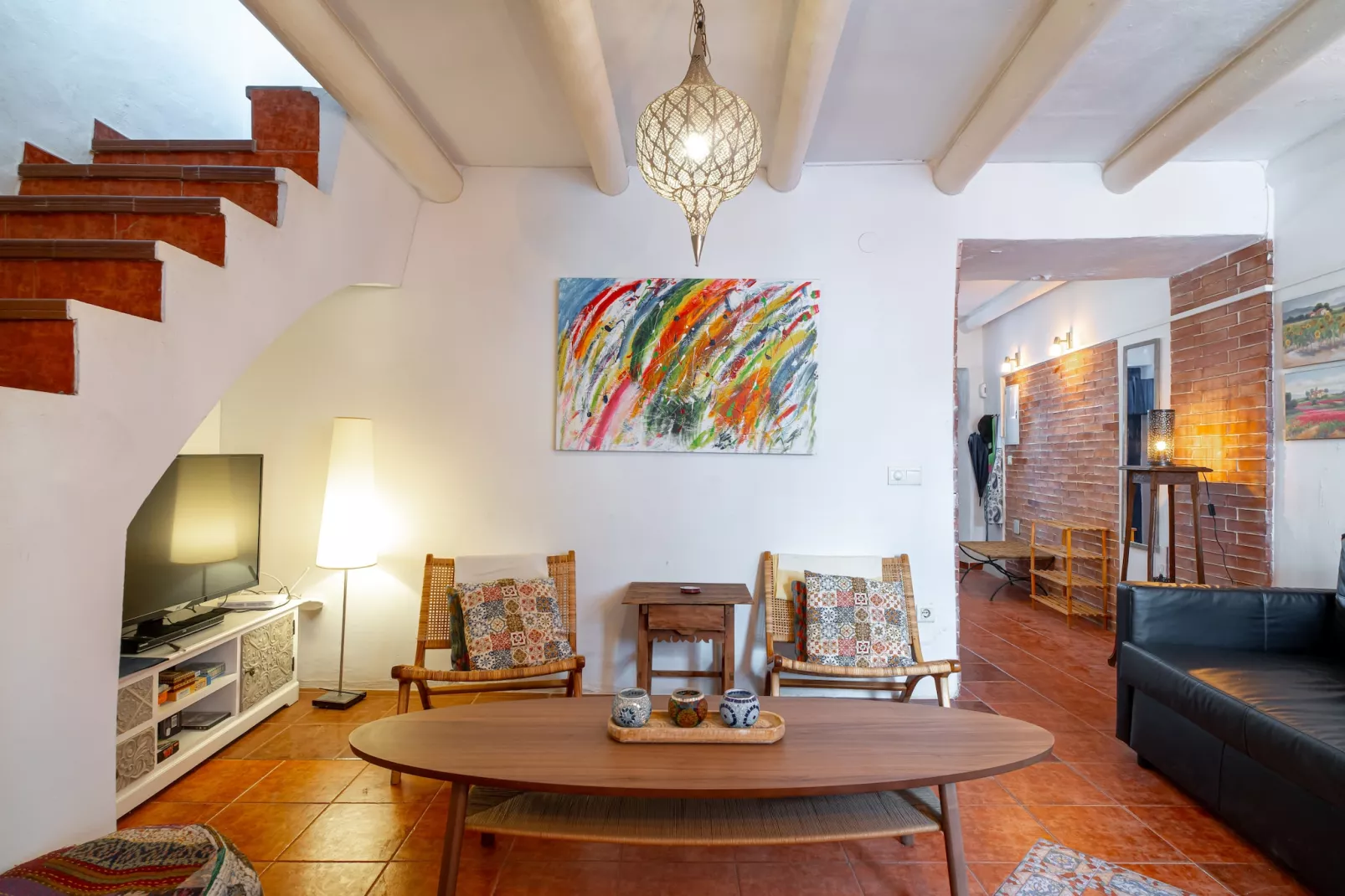 Casa Animas 10 Jacuzzi by Casasol-Woonkamer