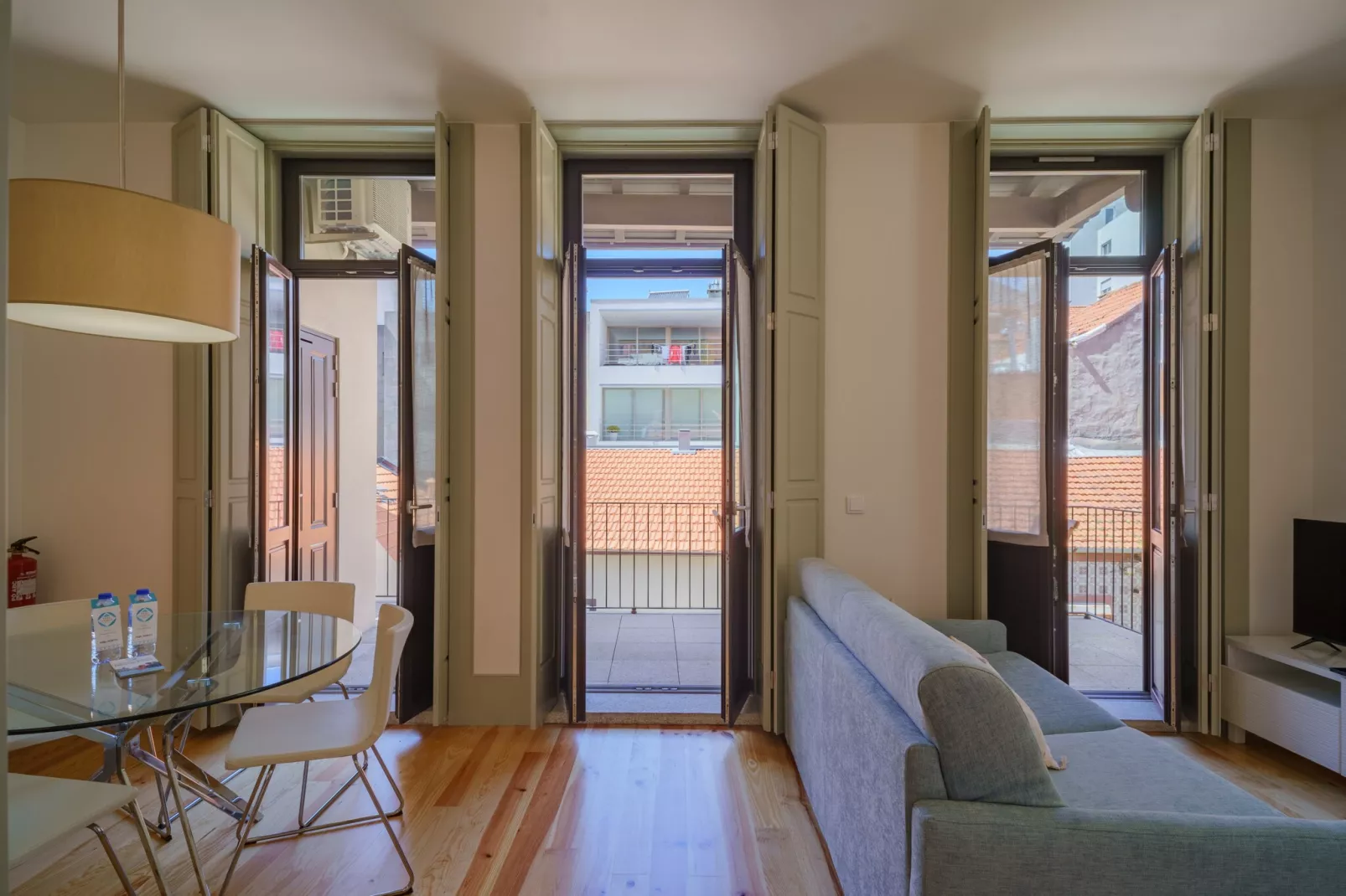 Feel Porto Matosinhos Ocean Flat III-Woonkamer