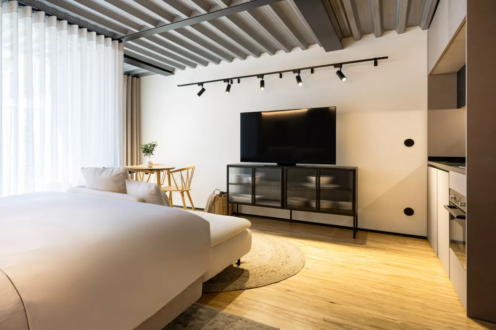 Feel Porto Matosinhos City Flat I-Woonkamer