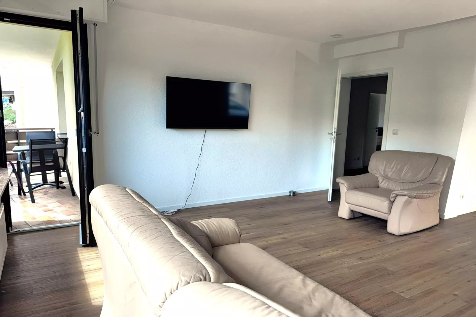 Apartmenthaus Spiegelkurve 4 Personen-Woonkamer