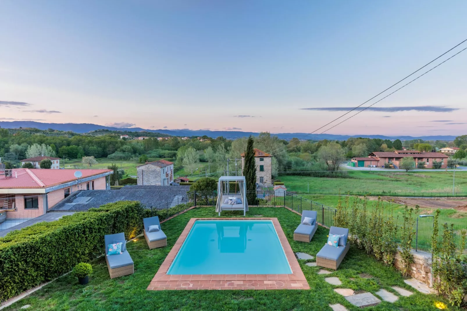 Villa Aperitivo In Pieve di Compito-Niet-getagd