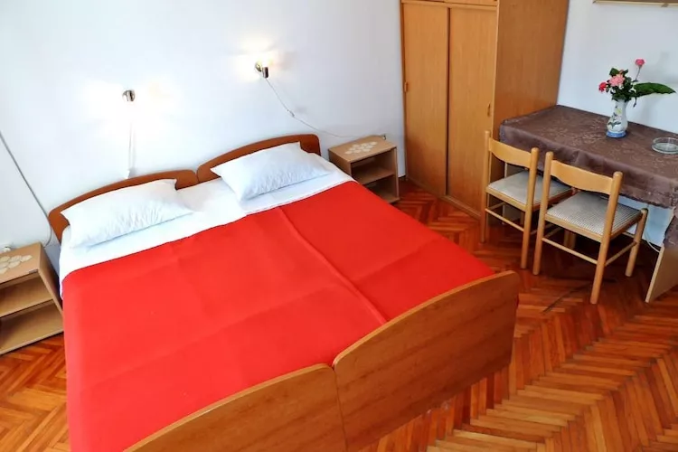 Apartments Majkovica- Studio with Terrace-Slaapkamer