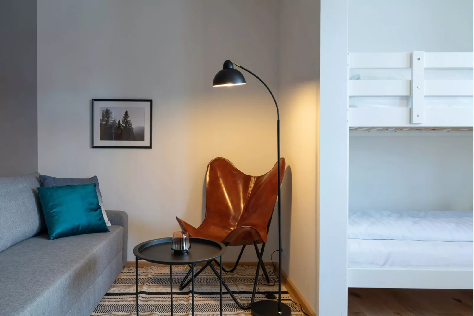 Apartment Alpennest-Woonkamer