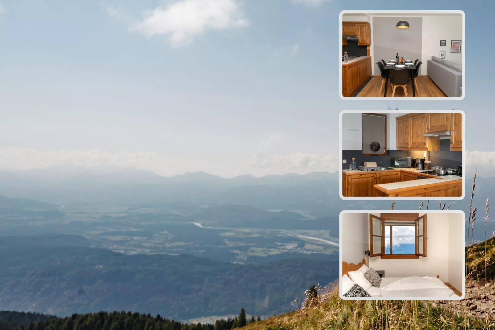 Apartment Alpenblick-Buitenkant zomer