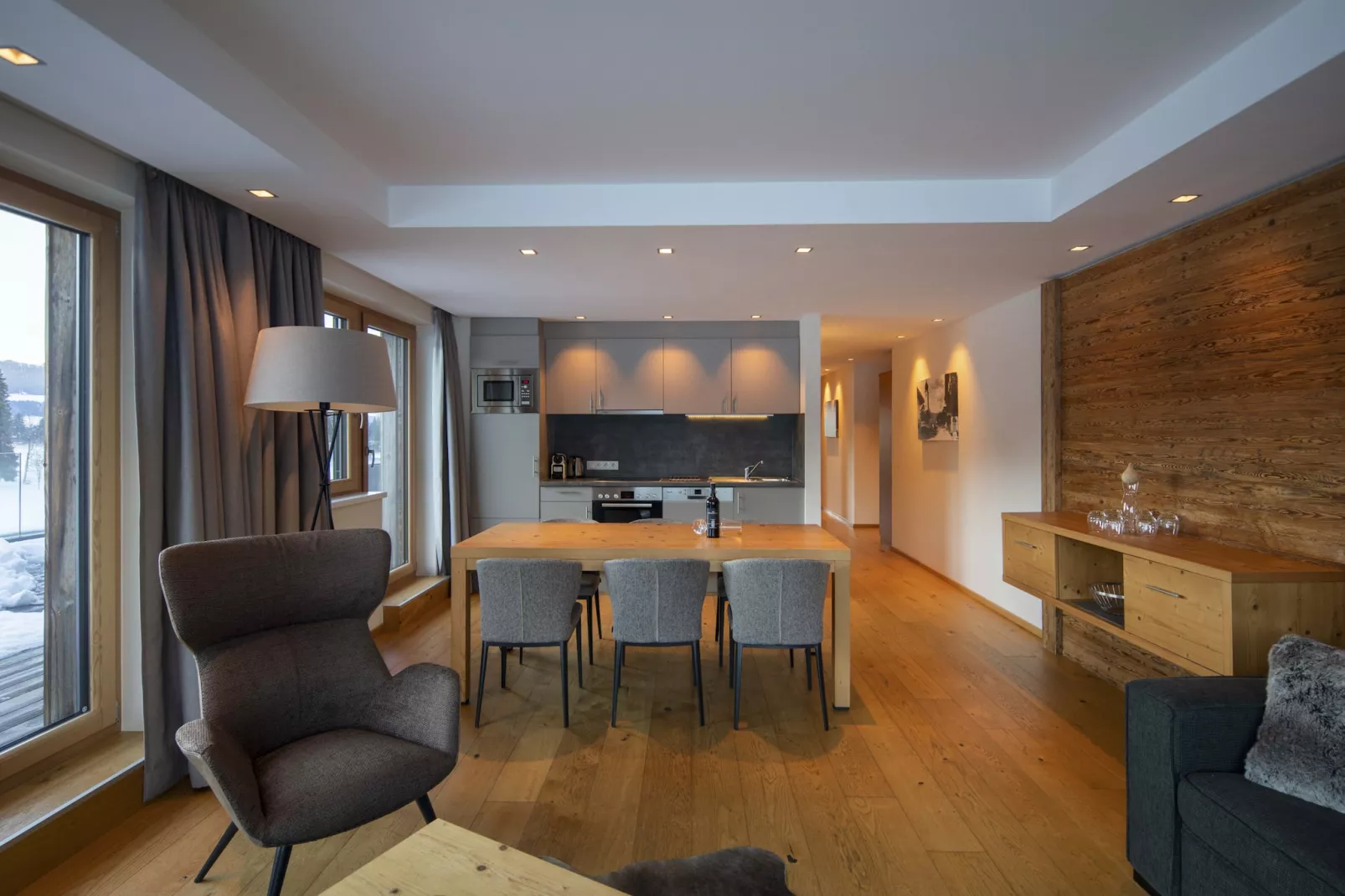Berg & Golf Apartments Westendorf 3-Woonkamer