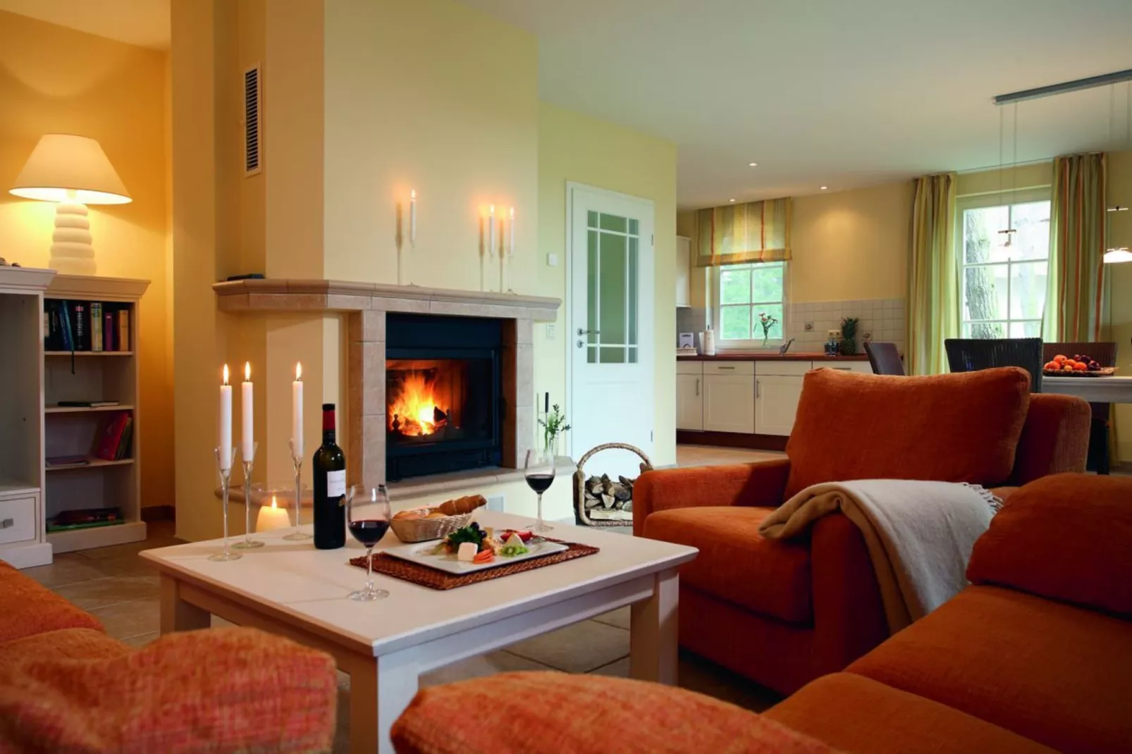 Dünenhaus - Strandhotel Dünenmeer-Woonkamer