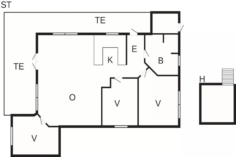5 sterren vakantie huis in Hirtshals-Plattegrond