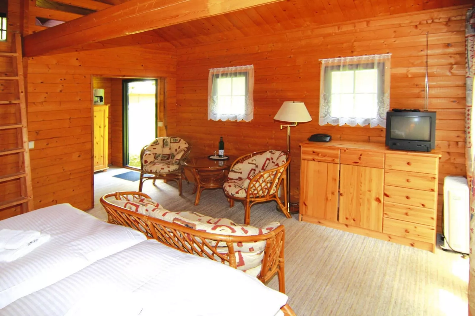 Blockhaus 30 m² - Sommer Flex-Slaapkamer