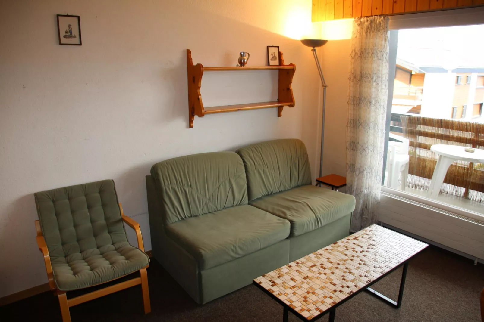 Combyre C 012 - COMFORTABLE studio 4 pers-Woonkamer