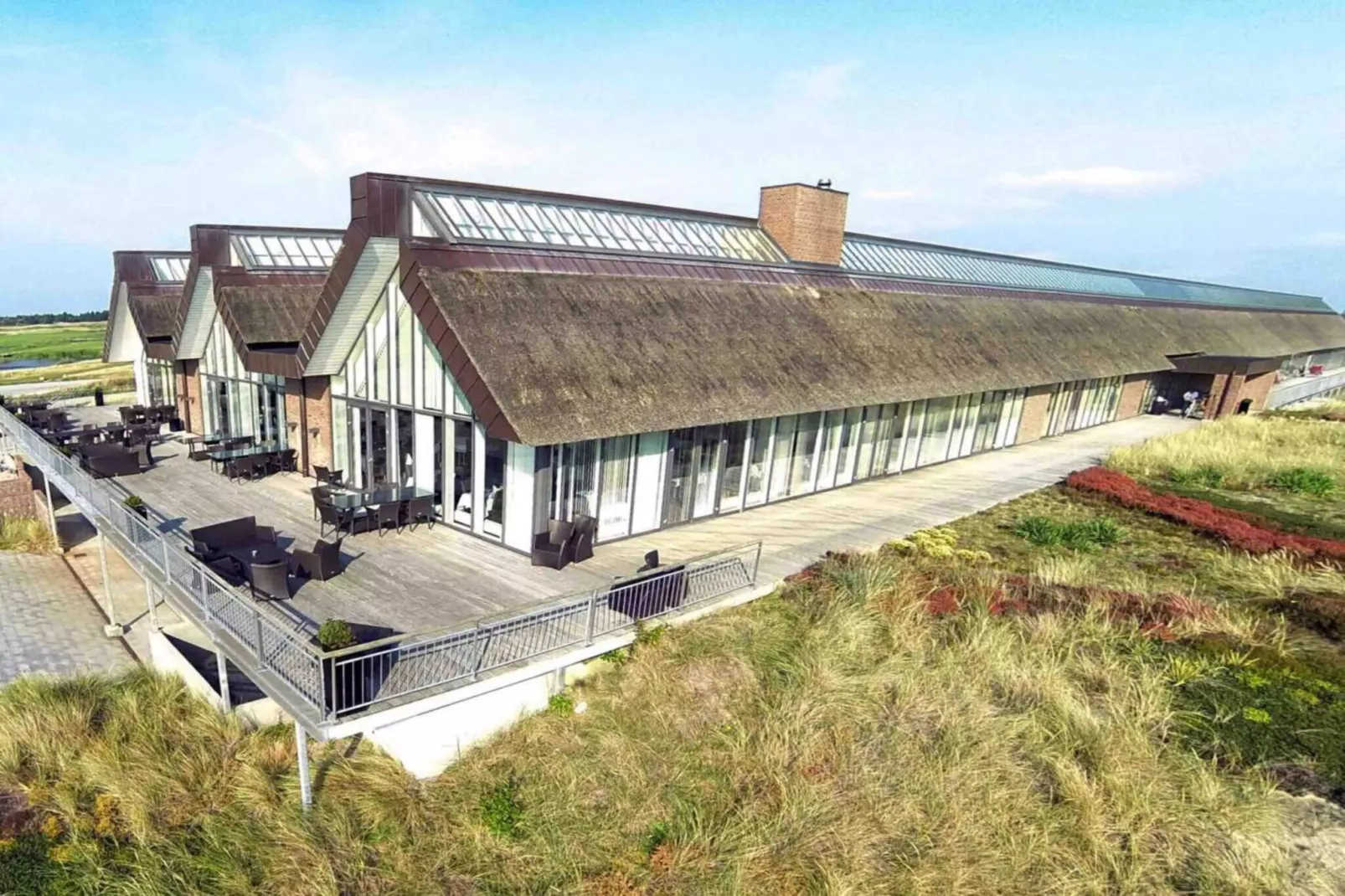 8 persoons vakantie huis op een vakantie park in Rømø - Buitenlucht