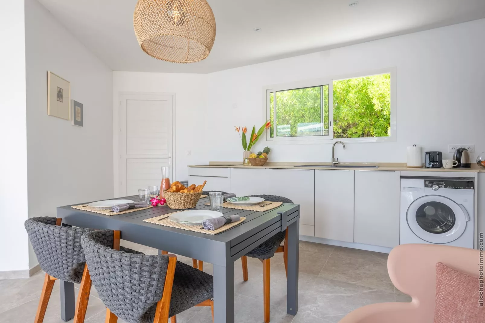 Villa de Charme: Piscine, Plage à 5 min-Keuken