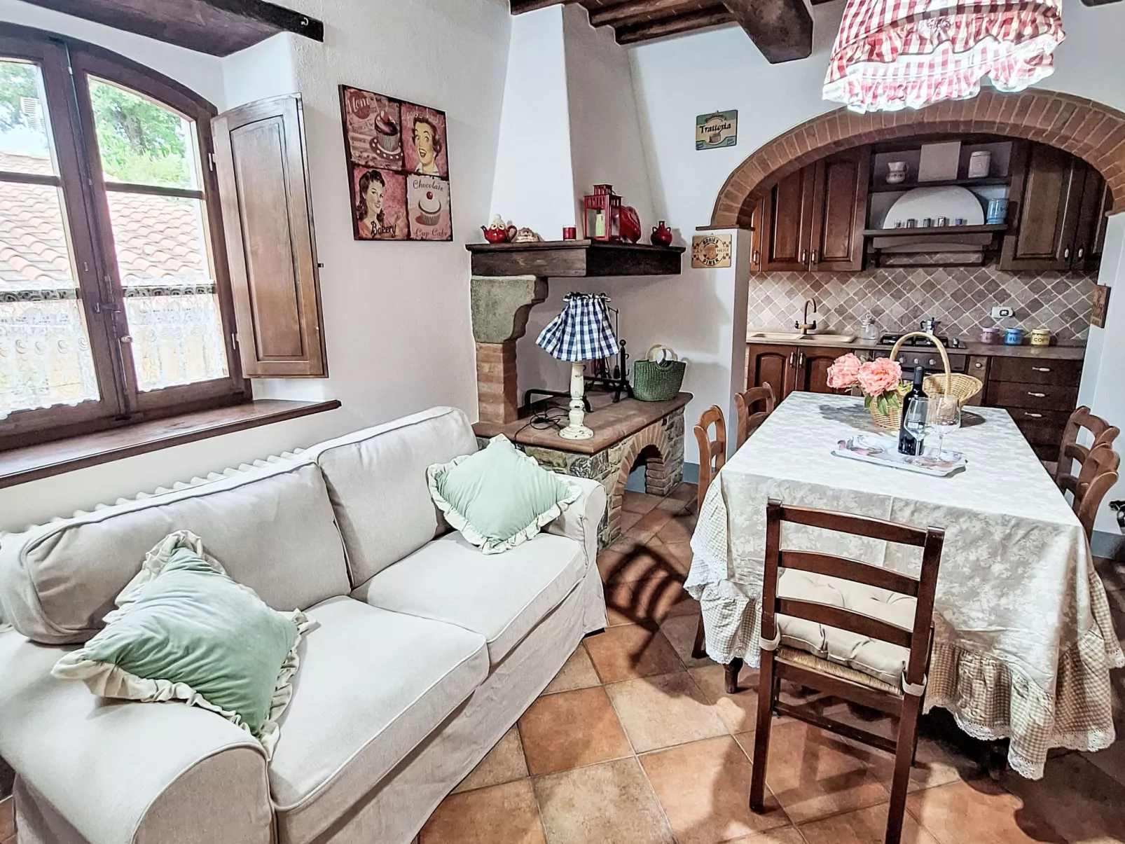Gaiole Apartament-Binnen