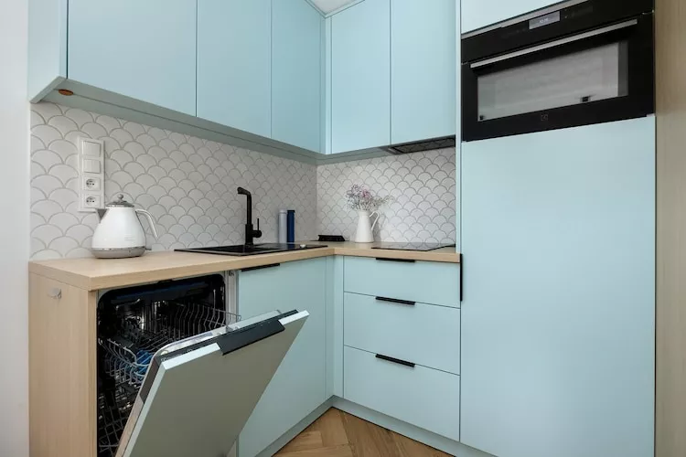 Apartament Pałacowa 4-4 Trzęsacz-Keuken