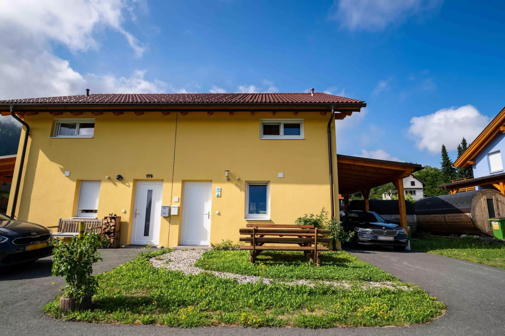 Ferienhaus Seltschach-Buitenkant zomer