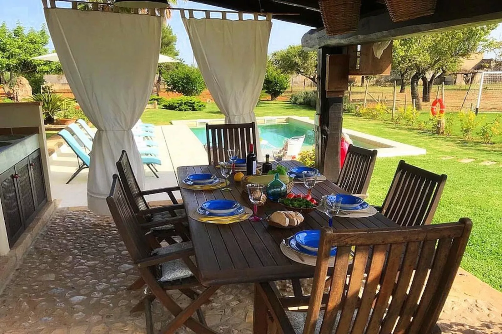 Villa Sa Tanca in 31-Terrasbalkon