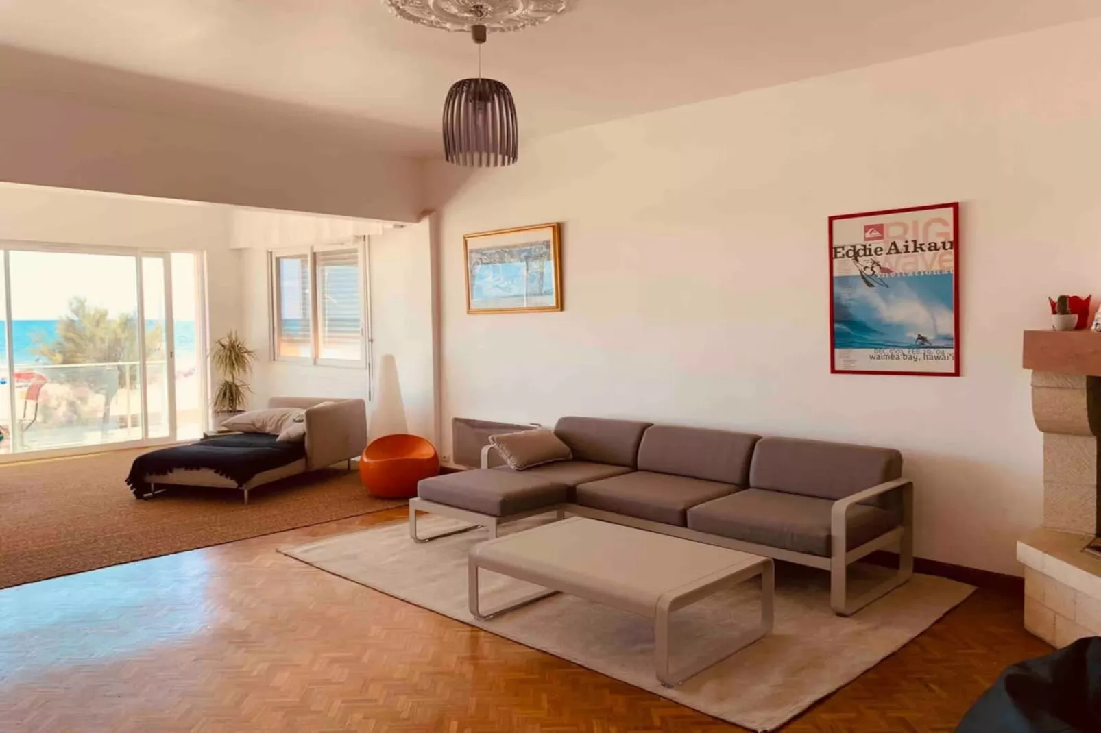 86 Bel appart 120m2-Woonkamer