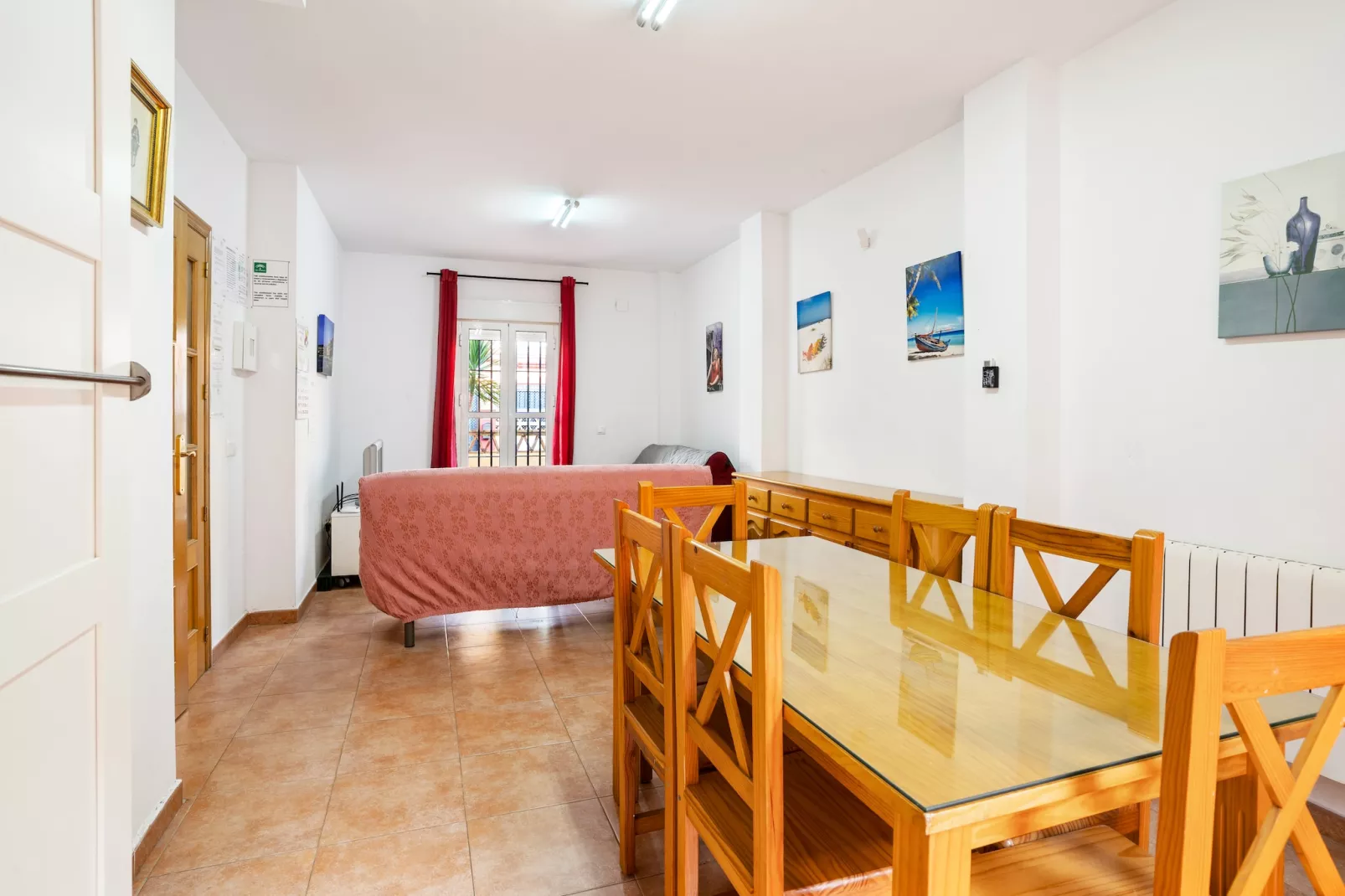 Casa de playa La Antilla-Eetkamer