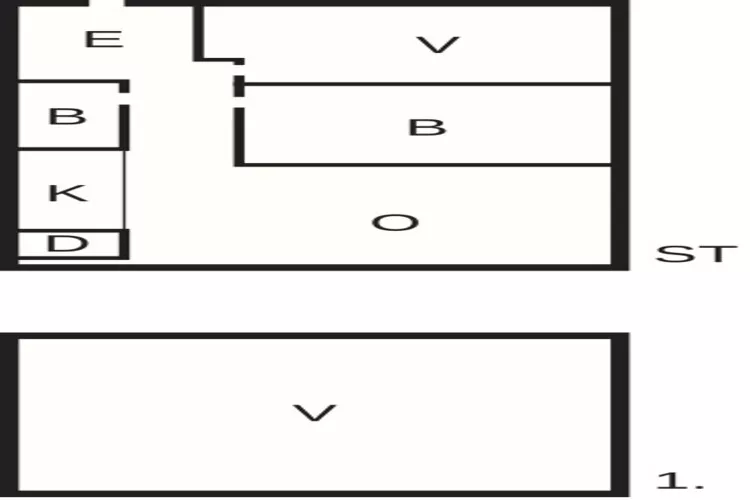 Holiday home in Denmark-Plattegrond