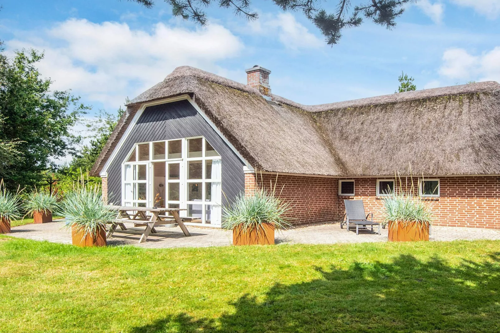 10 persoons vakantie huis in Nørre Nebel-Buitenlucht