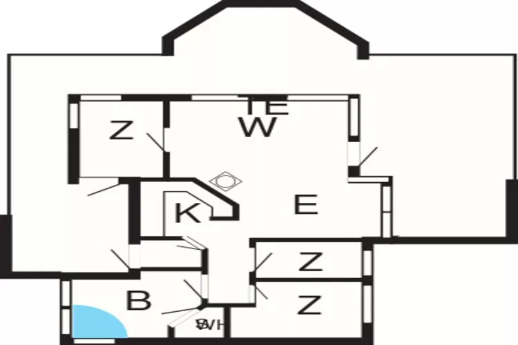 8 persoons vakantie huis in Ebeltoft-By Traum-Plattegrond